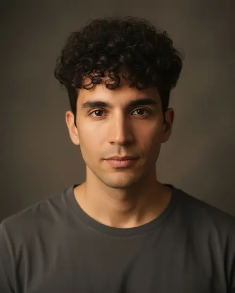 Broccoli cut on a male model