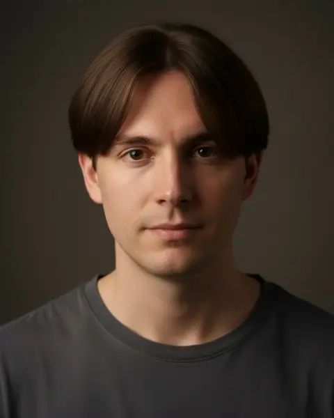 Korean two-block on a male model