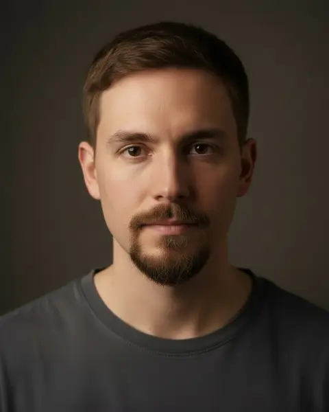 Van Dyke on a male model