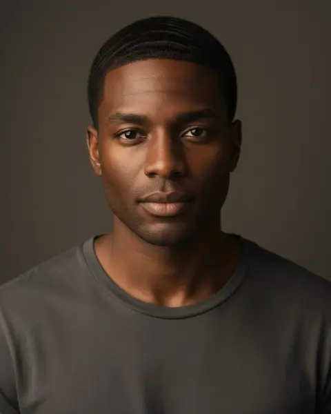 360 waves on a male model